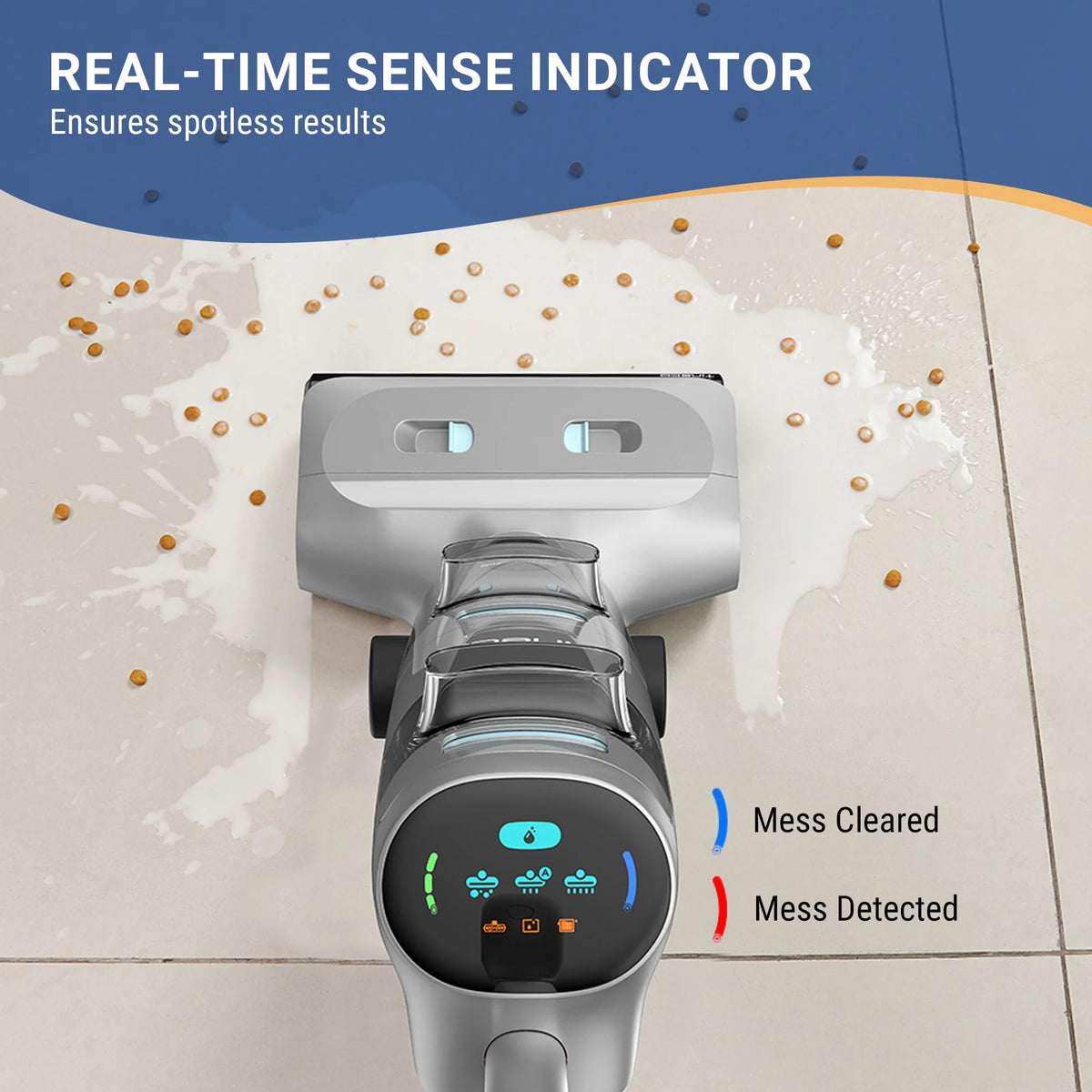 Tineco GO SENSE Cordless Smart Floor Washer, Multi-Surface Wet Dry Vacuum / Mop (GH301)
