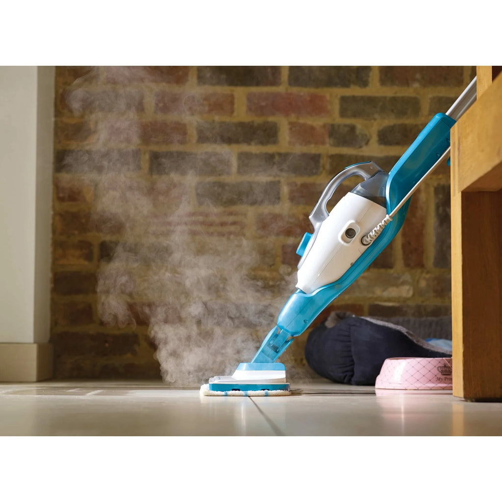 BLACK+DECKER Steam Mop + Glove 7in1 Complete Steam Cleaning Solution, HSMC1361SGP