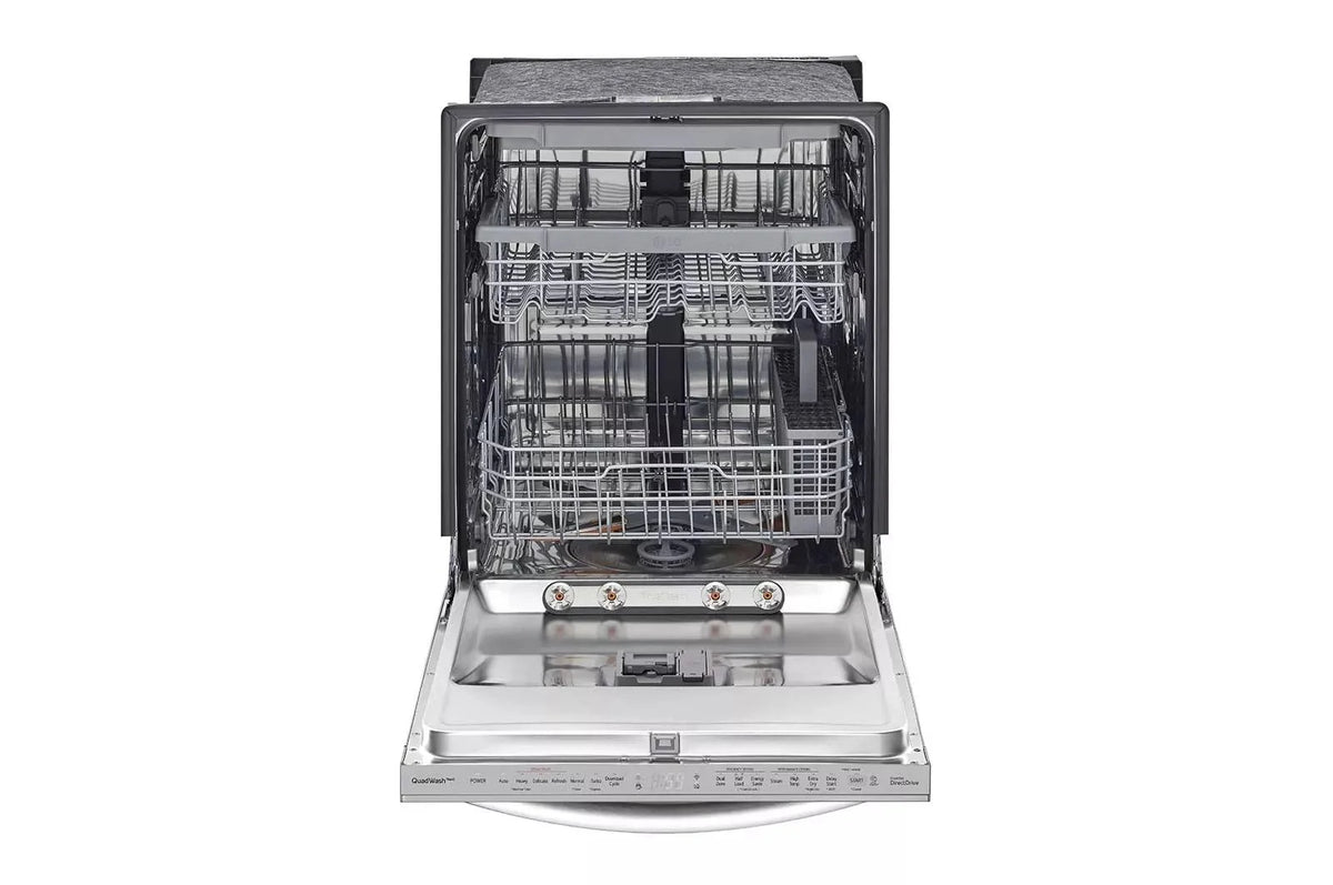 LG LDTS5552S 46 dB Stainless Steel Top Control Dishwasher with Quadwash
