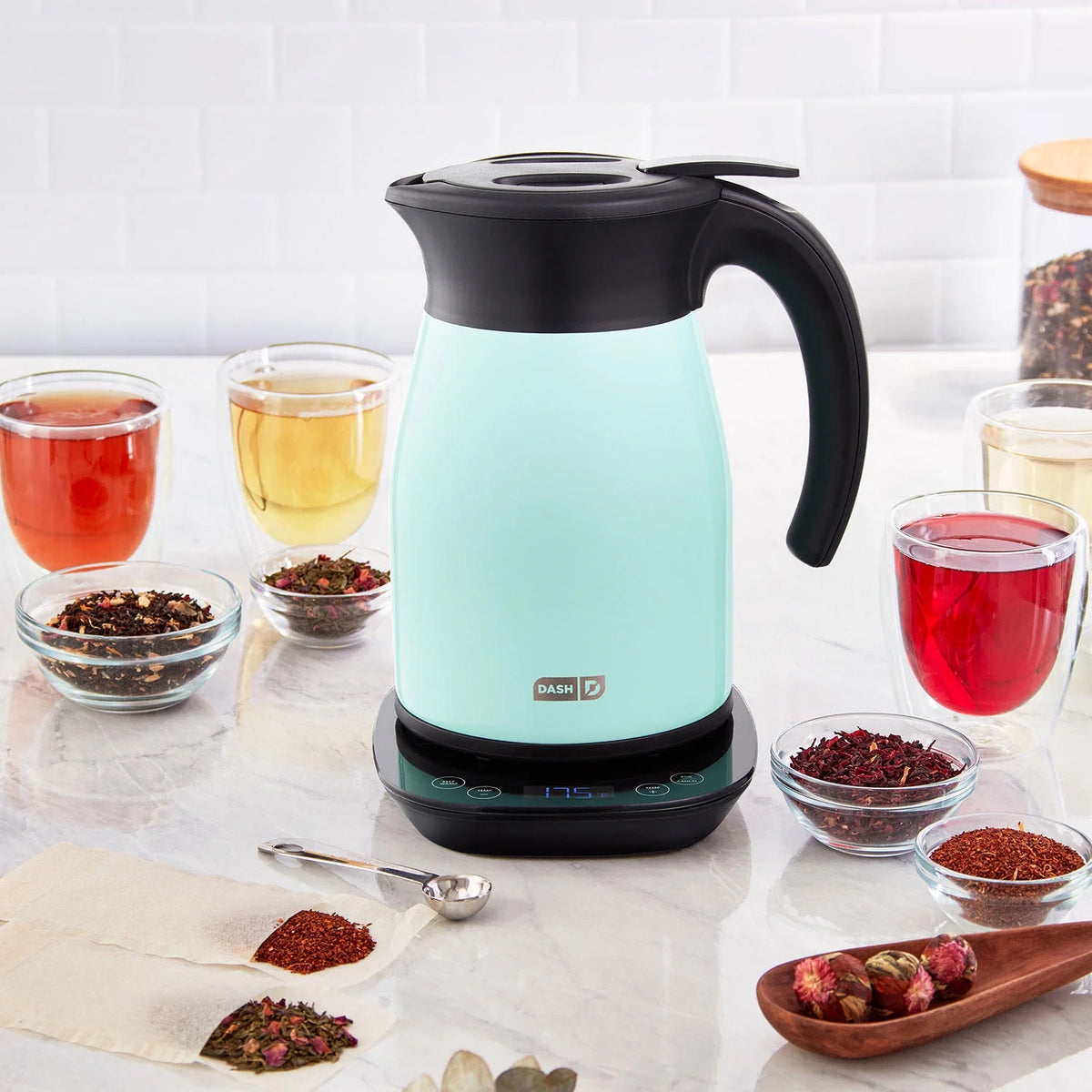 Dash 1.7L Insulated Electric Kettle, Blue