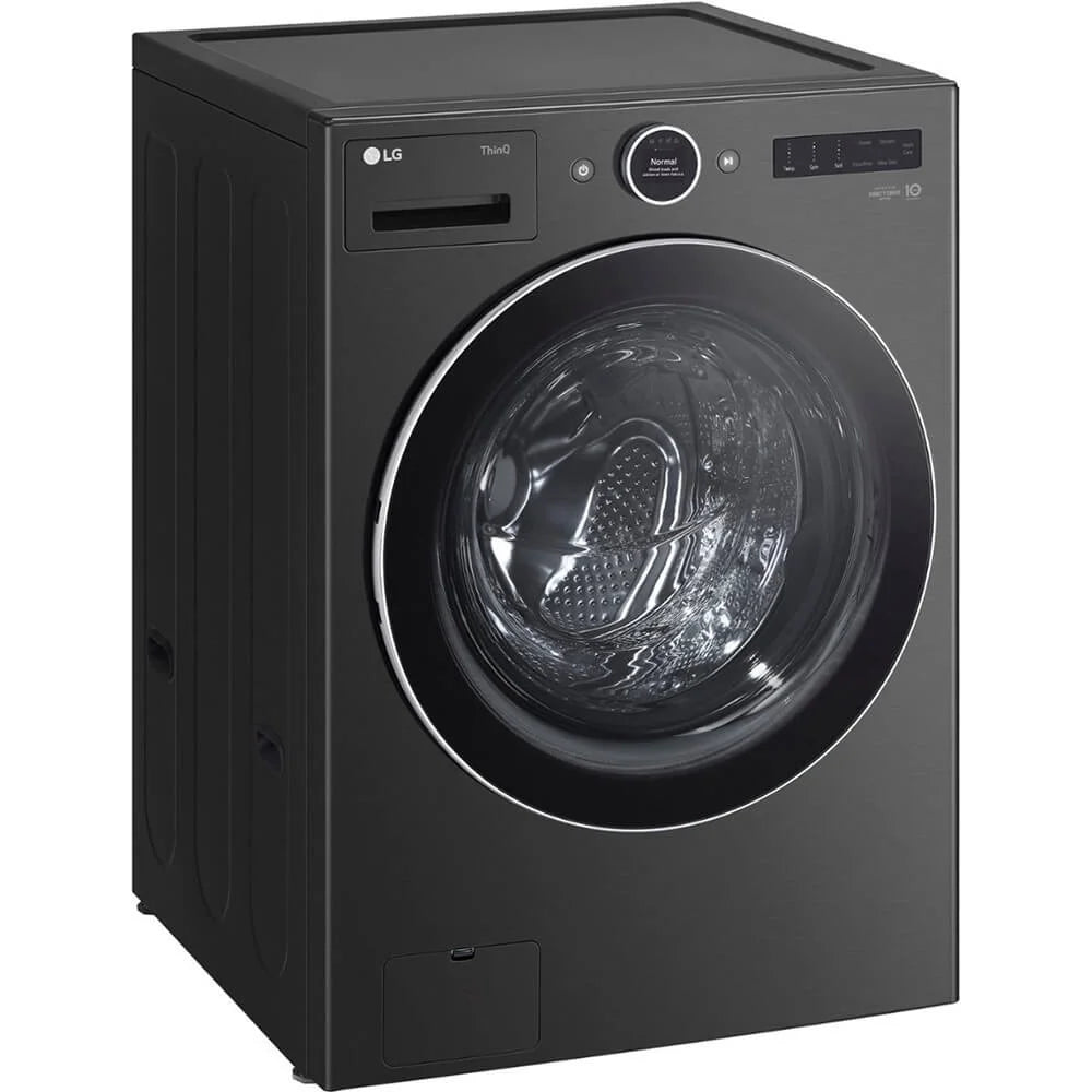 LG WM6700HBA 5.0 Cu. Ft. Black Steel Front Load HE Stackable Smart Washer