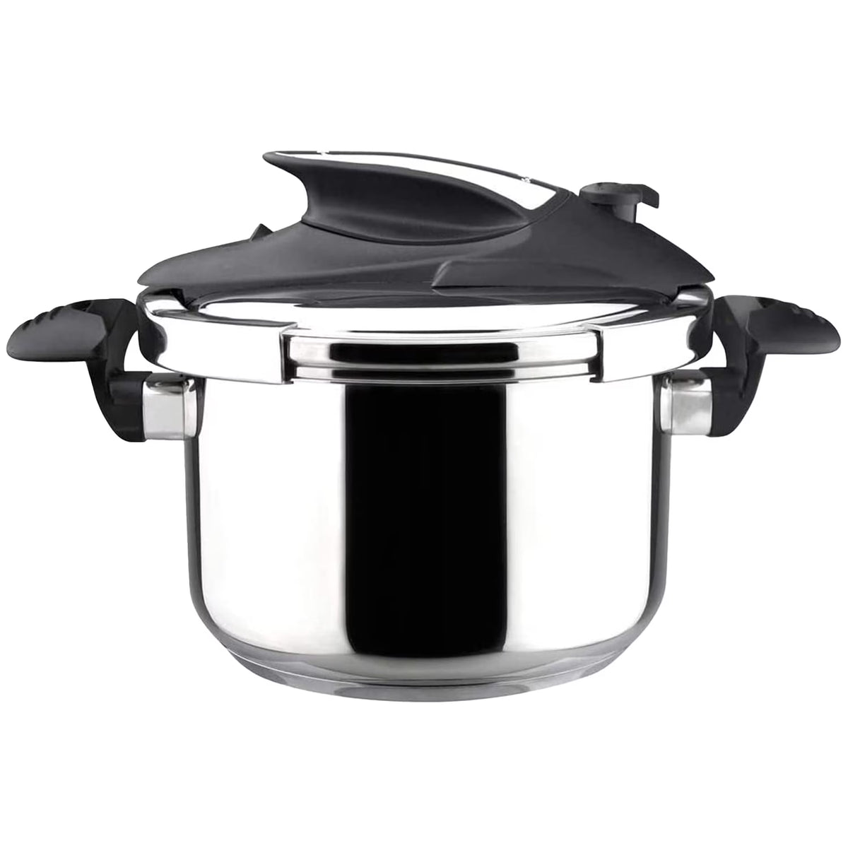 Magefesa Nova 4.2 Qt Stovetop Pressure Cooker �?Fast Cooking, Easy Locking, 18/10 Stainless Steel, Induction Compatible, 5 Safety Features, 11.6 PSI