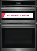 Frigidaire Gallery GCWM3067AD 30 inch Black Stainless Wall Oven and Microwave Combination