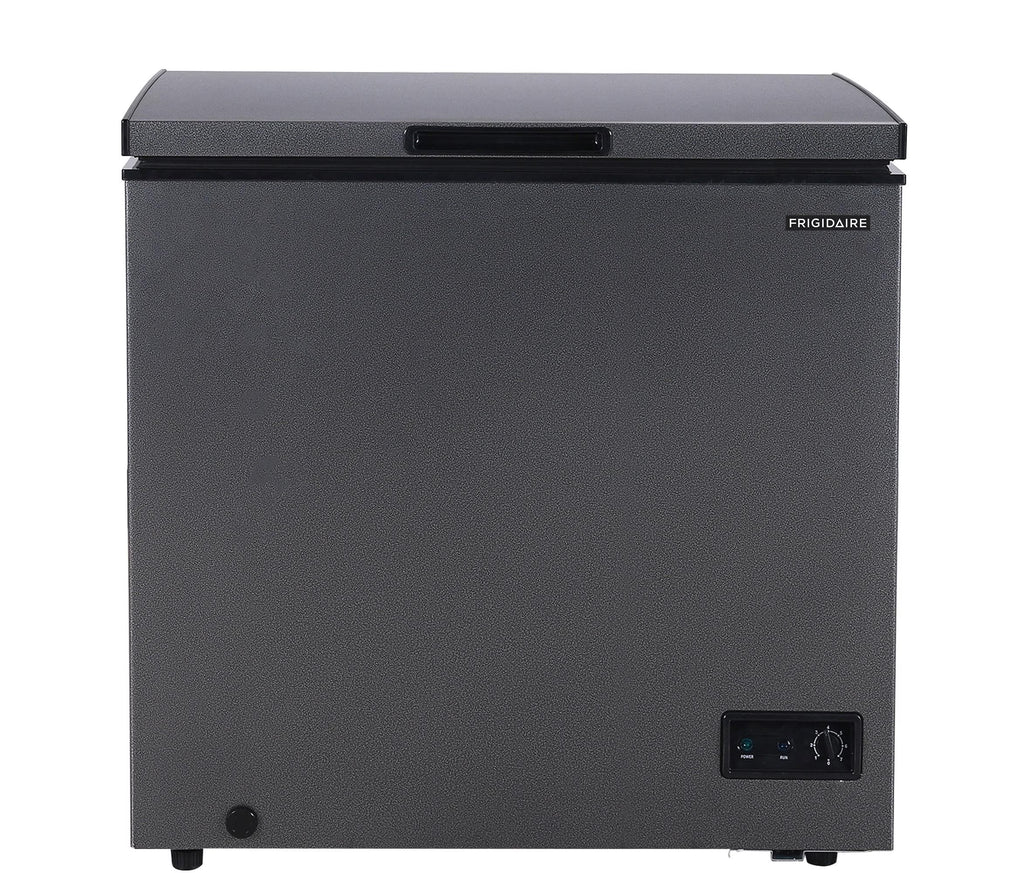 Frigidaire, 5.0 Cu. ft. Chest Freezer, Black Granite Design