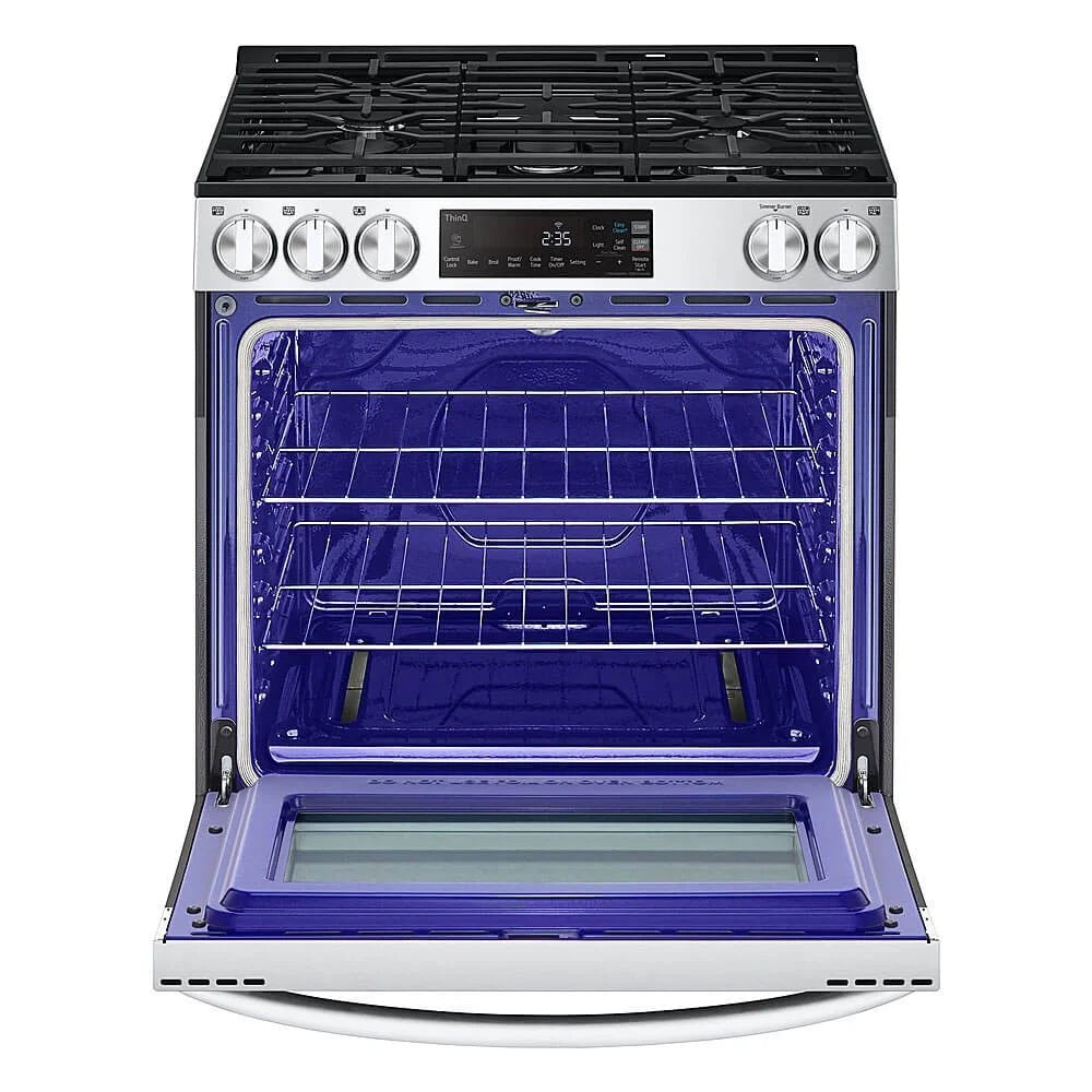 LG LSGL5831F 5.8 Cu. Ft. Stainless Smart Slide-In Gas Range