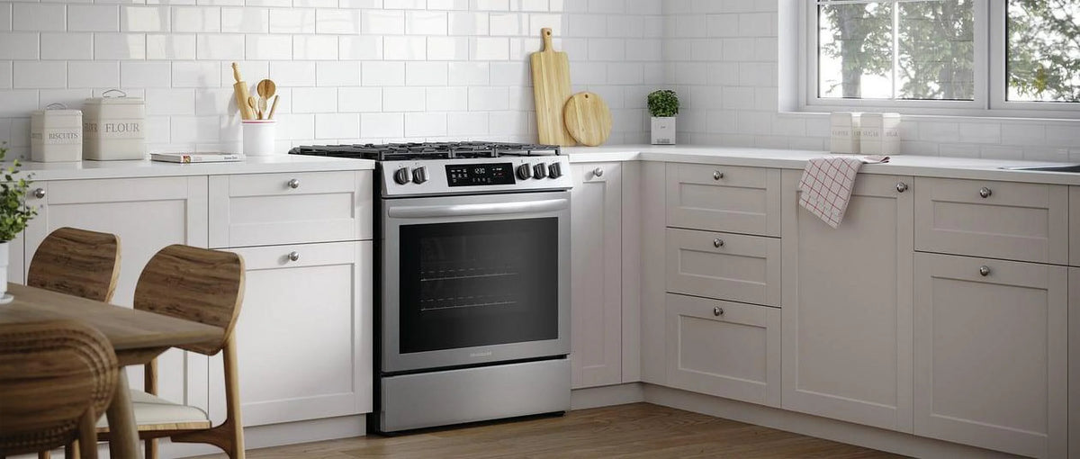 Frigidaire Fcfg3083a 30" Wide 5.1 Cu. Ft. Gas Range - Stainless Steel