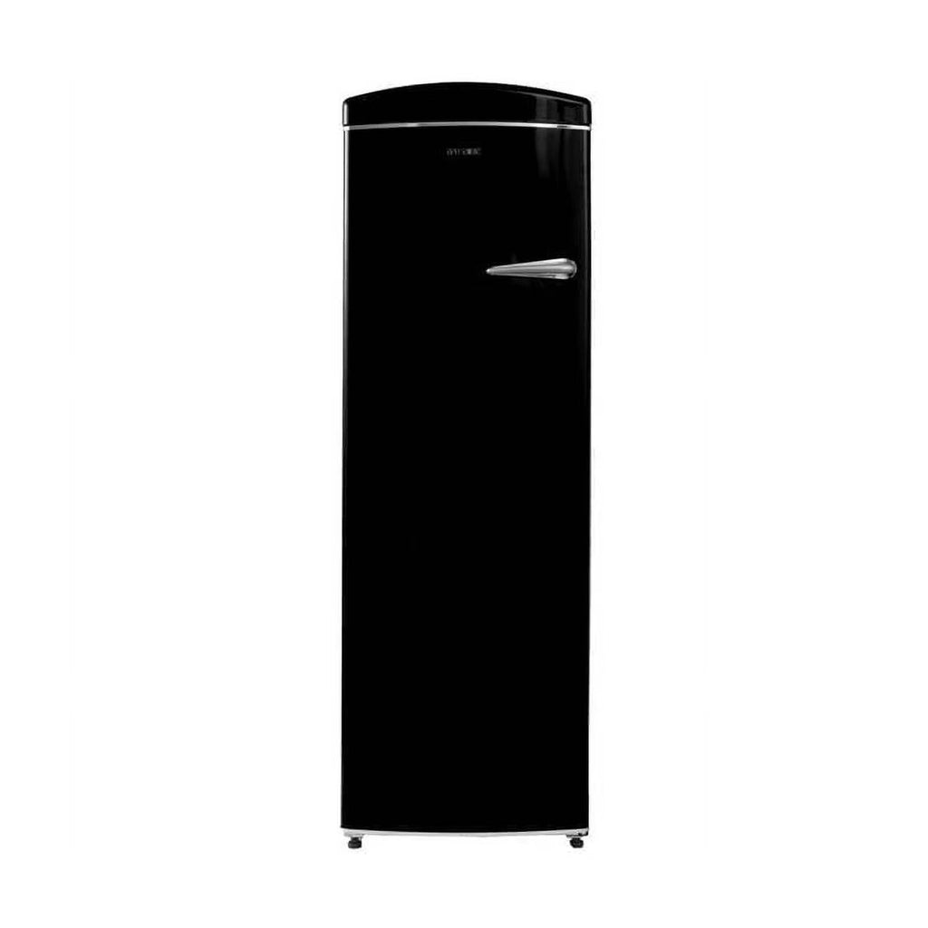 Conserv 24 in. Classic 8.3 Cu. FT. Frost Free Retro Upright Freezer in Black