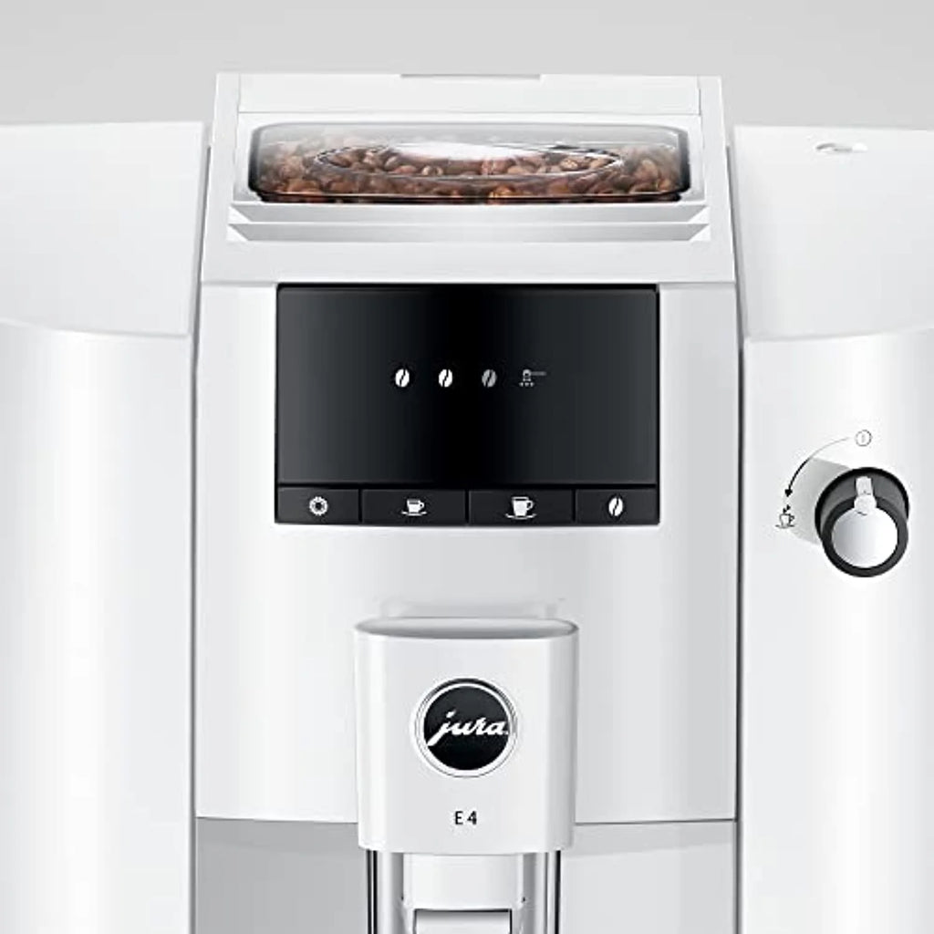 Jura E4 Automatic Coffee Machine (Piano Black)