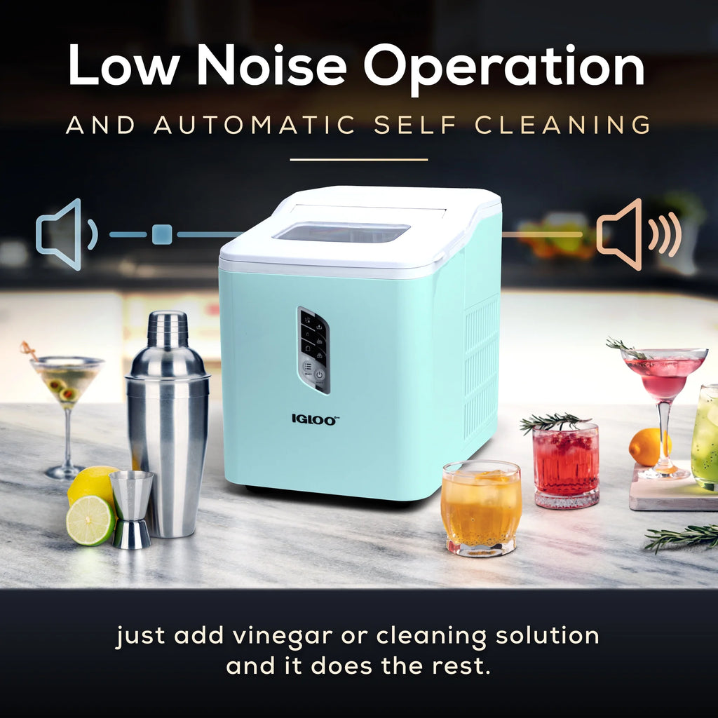 Igloo 26lb. Capacity Portable Ice Maker ICEB26WH , White