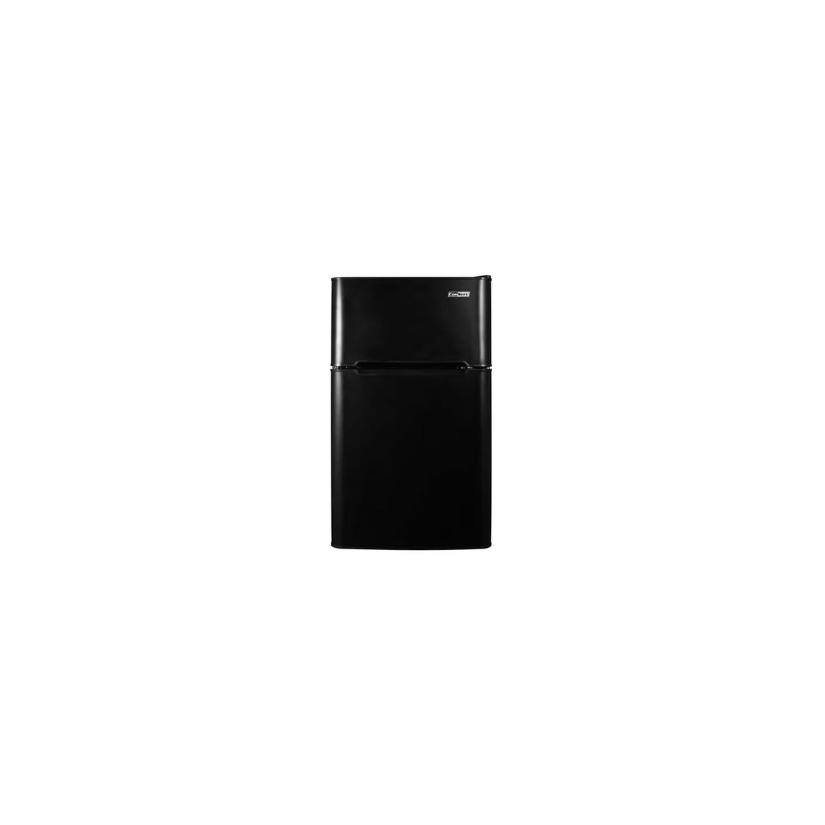 Conserv 19" BLACK Compact 2 Door Mini Refrigerator 3cf Reversible Door 110V