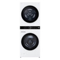 LG WKHC252HWA  27 Inch Electric Laundry Tower with 5 cu ft Front Load Washer