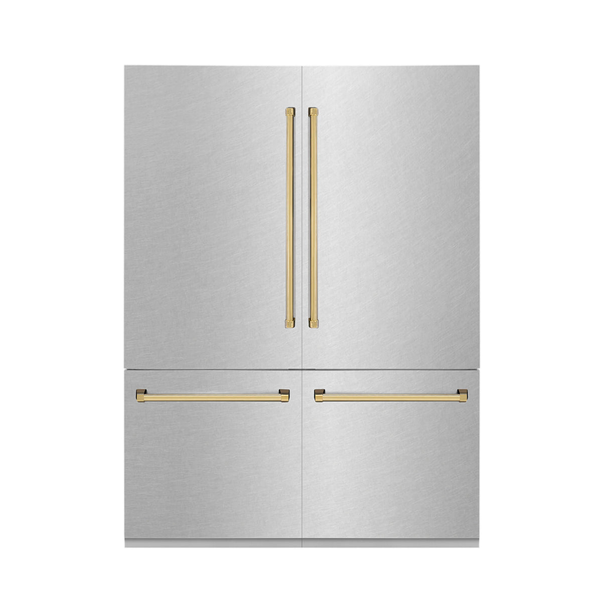 ZLINE KITCHEN AND BATH RBIVZSN60G french door built in refrigerator