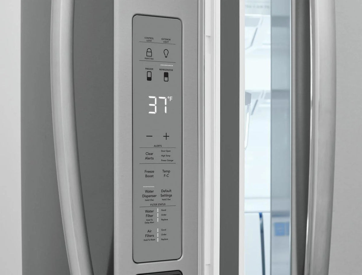 Frigidaire Gallery 22 Cu Ft 4-Door French Door Refrigerator, Stainless steel