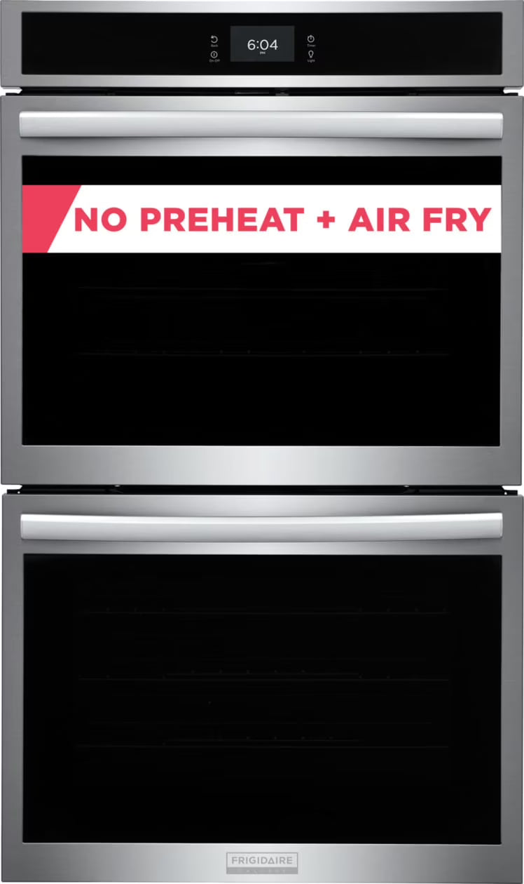 Frigidaire GCWD3067AF Gallery 30" Double Electric Wall Oven with Total Convection - Stainless Steel
