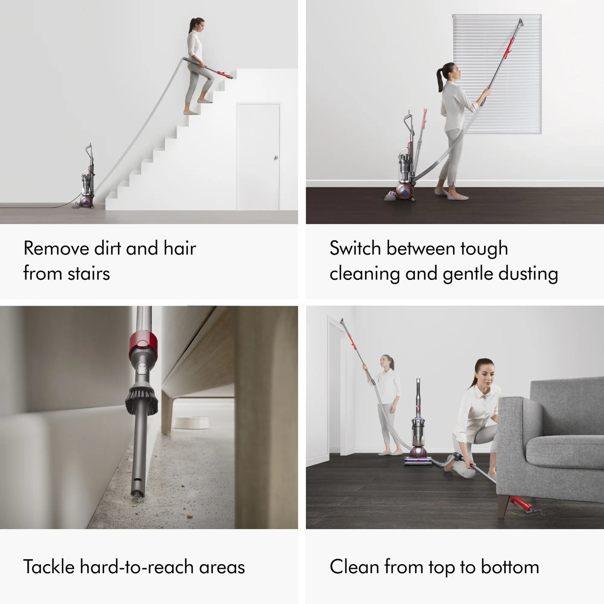 Restored Premium Dyson Ball Animal 3 Upright Vacuum | Nickel/Silver (Refurbished)