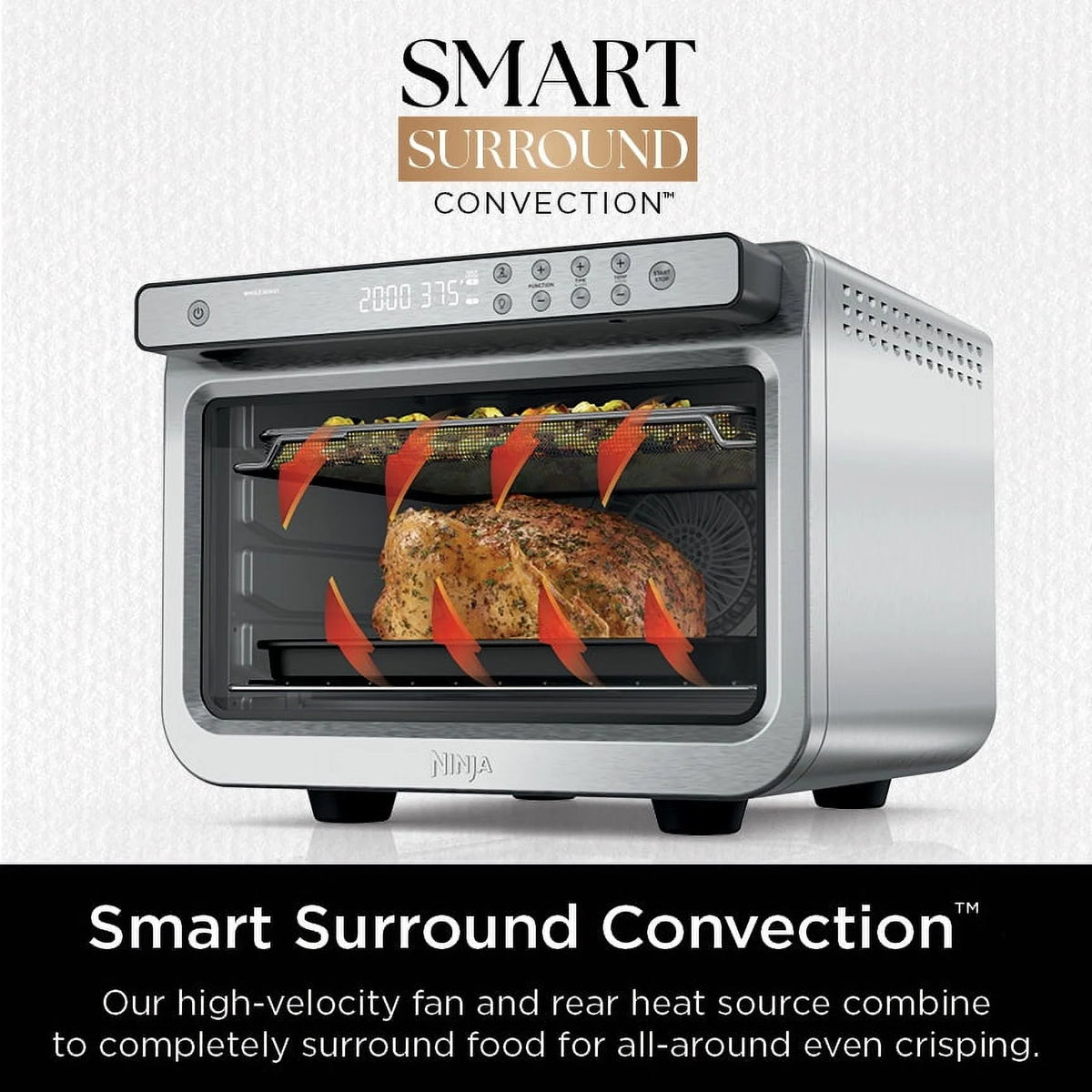 Ninja Prestige Smart XL Air Fryer & Countertop Oven, DT501