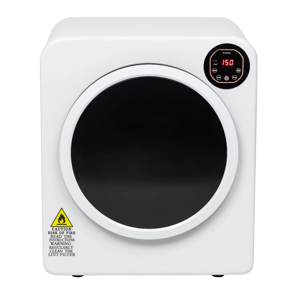 GoDecor Electric Portable Laundry Dryer, 13.2LBS Capacity Tumble Dryer For Home, White