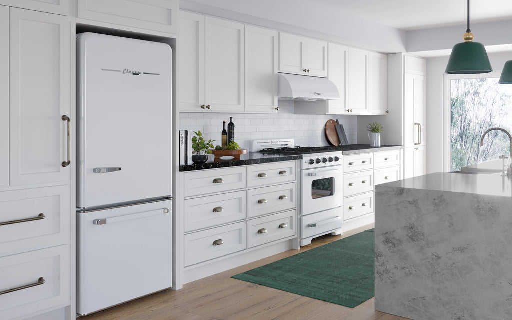 Unique Appliances Ugp-510L Ac Classic Retro 30" Wide 17.7 Cu. Ft. Energy Star Certified