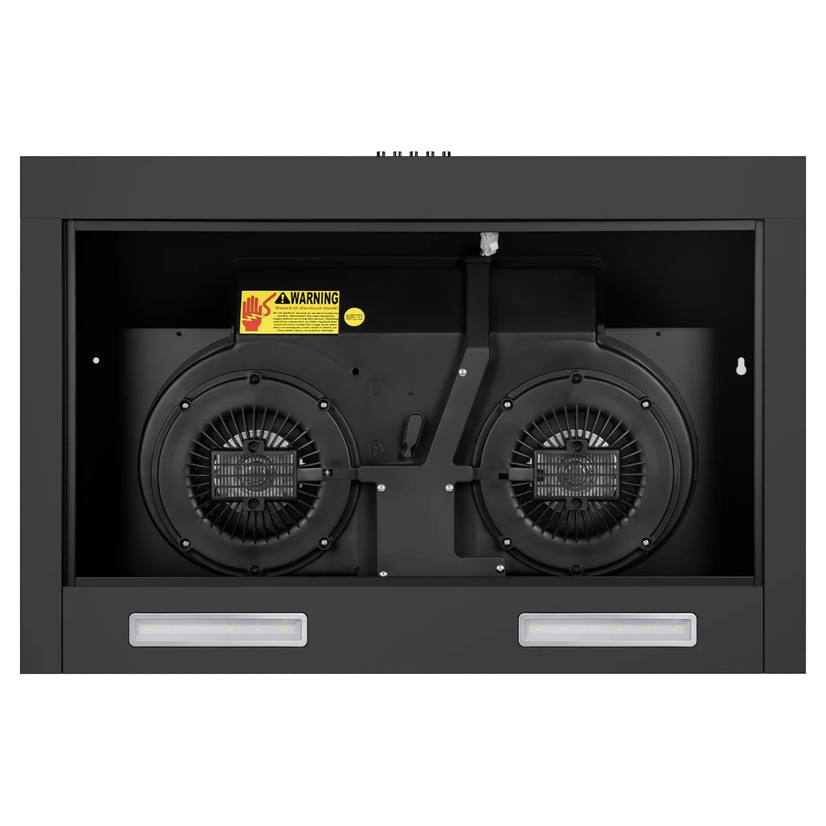 Tylza 30" 600 CFM Stainless Steel Kitchen Under Cabinet Range Hood with 2 x 2W LED Lights and 2 Replacement Charcoal Filter