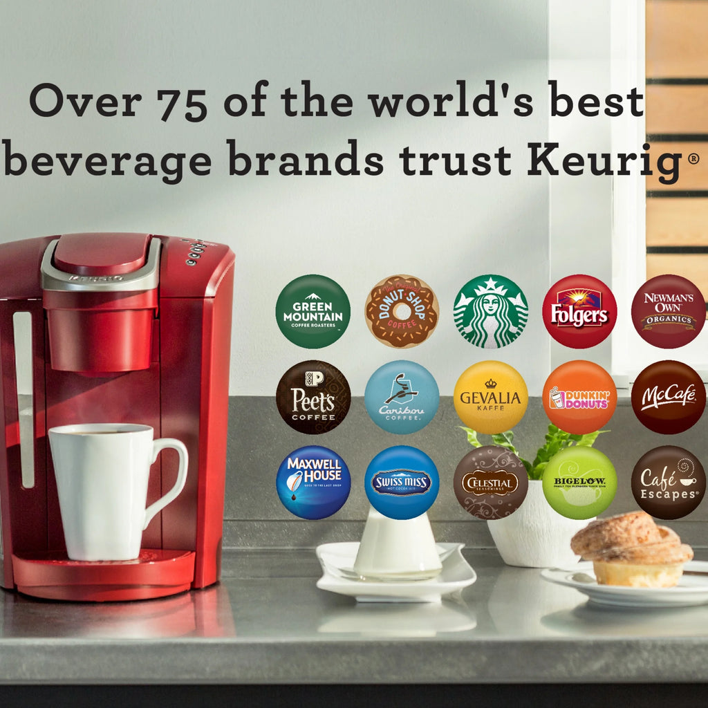 Keurig K-Select Single-Serve K-Cup Pod Coffee Maker, Matte White