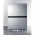 24 in. Freestanding Drawer Freezer, Stainless Steel