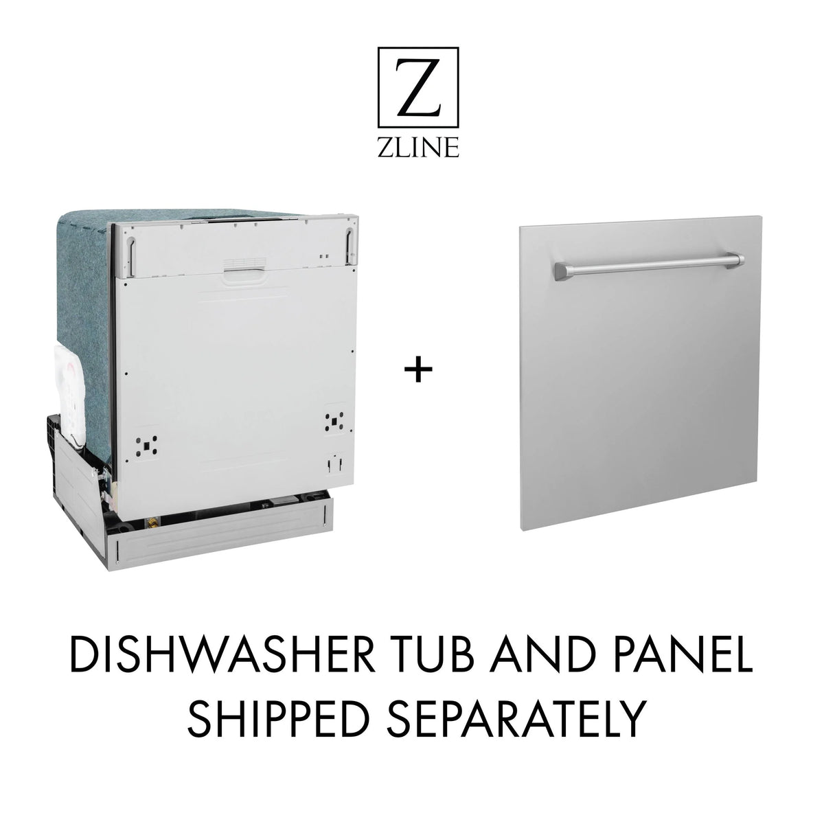 Zline Dw-H-24 24" Wide 20 Place Setting Energy Star Rated Built-In Top Control Dishwasher