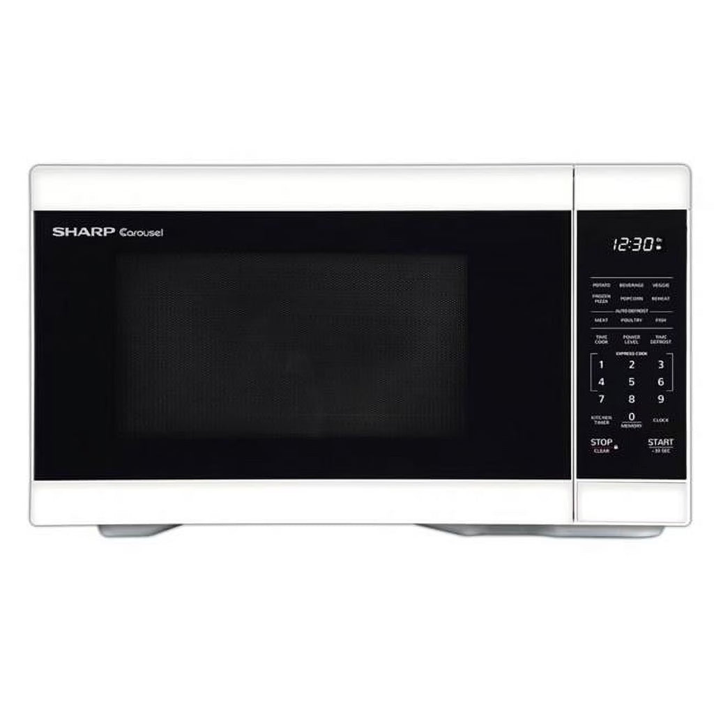 Sharp 1.1 cu. ft. 1000W Countertop Microwave Oven, Black