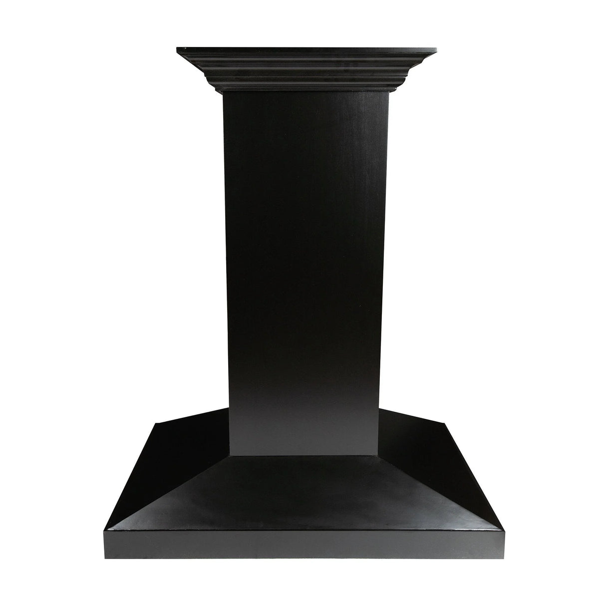 ZLINE 30 in. Wooden Island Mount Range Hood in White - Includes 760 CFM Motor