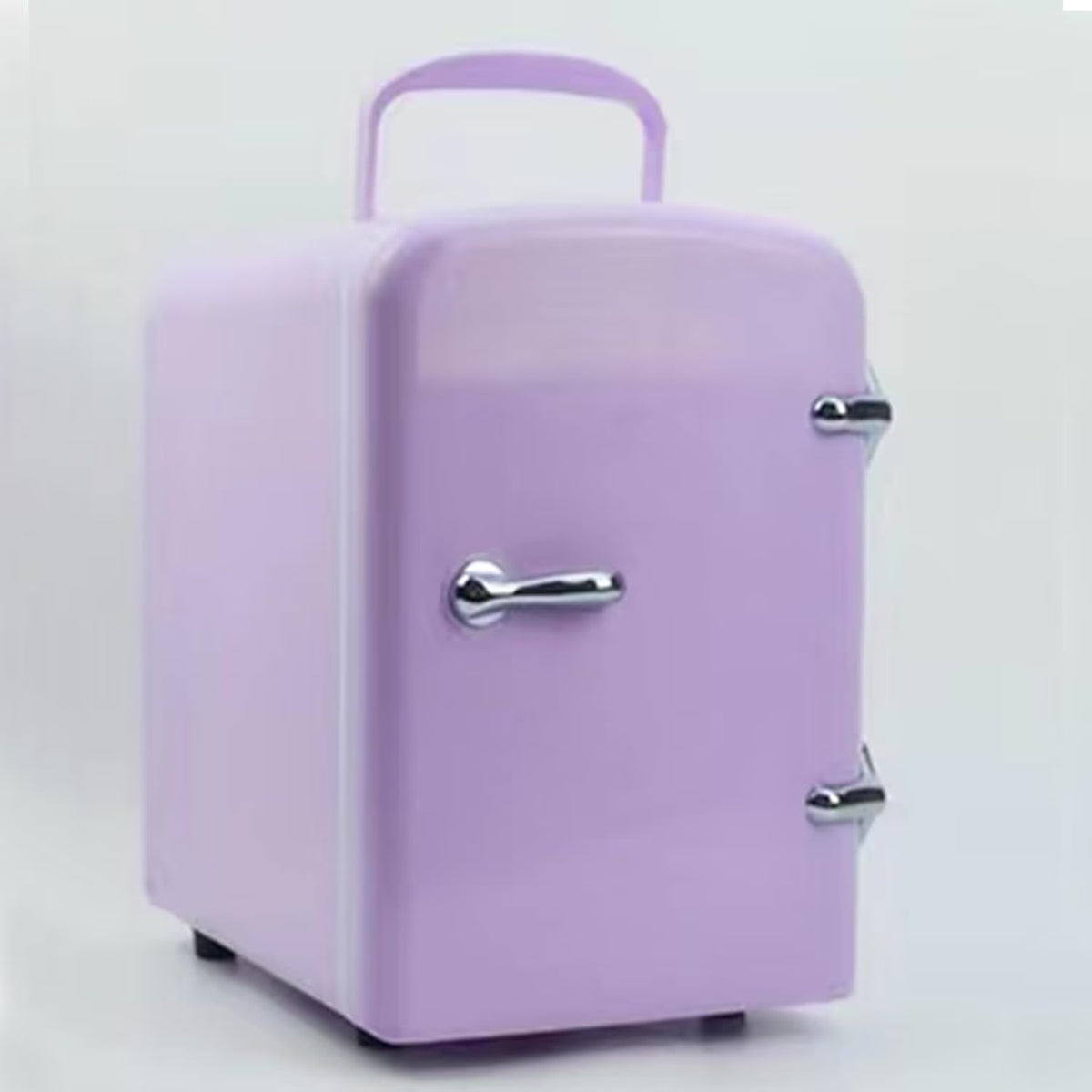 Mini Fridge,Skincare Fridge,Portable 4-Liter Capacity Makeup Fridge,Ideal for Bedroom, Dorm, Car and Office Use,Thermoelectric Cooler and Warmer,Car Fridge (Black)