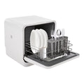 785W 3-in-1 Function Portable Compact Countertop Mini Dishwasher with Water Tank Leak-Proof Air Dry for Cleaning Saucers, Cups, Serving Platters, Glasses