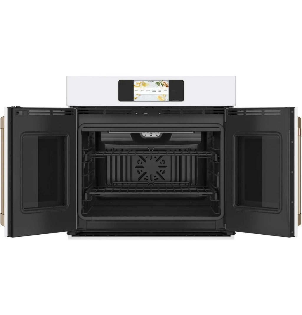 Cafe 30'' 5.0 cu ft Electric Single Wall Oven in Matte White