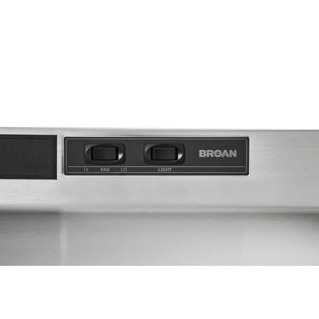 Broan 36" Convertible Range Hood, 230 CFM, Max Blower