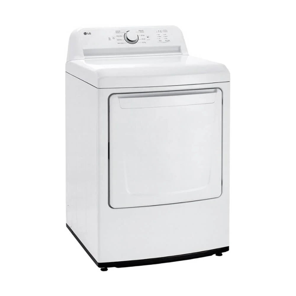 LG DLG6101W 7.3 Cu. Ft. White Smart Gas Dryer with Sensor Dry