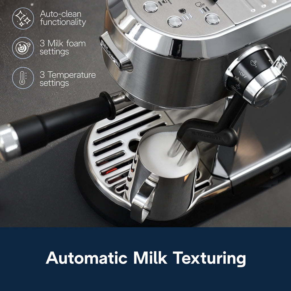 Delonghi  New Dedica Maestro Plus Espresso Machine with Automatic Steam Wand