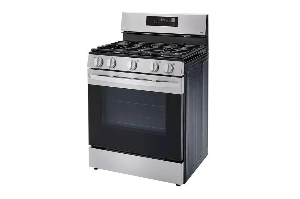LG LRGL5821S 5.8 Cu.Ft. Freestanding Gas Range with EasyClean and WideView Window - Stainless Steel