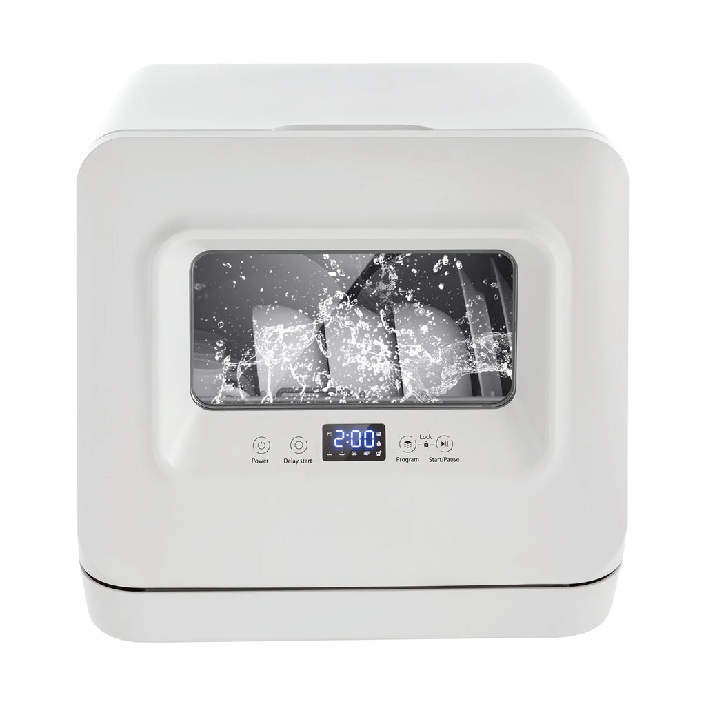 785W Portable Dishwasher, Leak-Proof, Air Dry, IPX1 Waterproof, 3-in-1 Mini Dishwasher with Water Tank for Kitchen