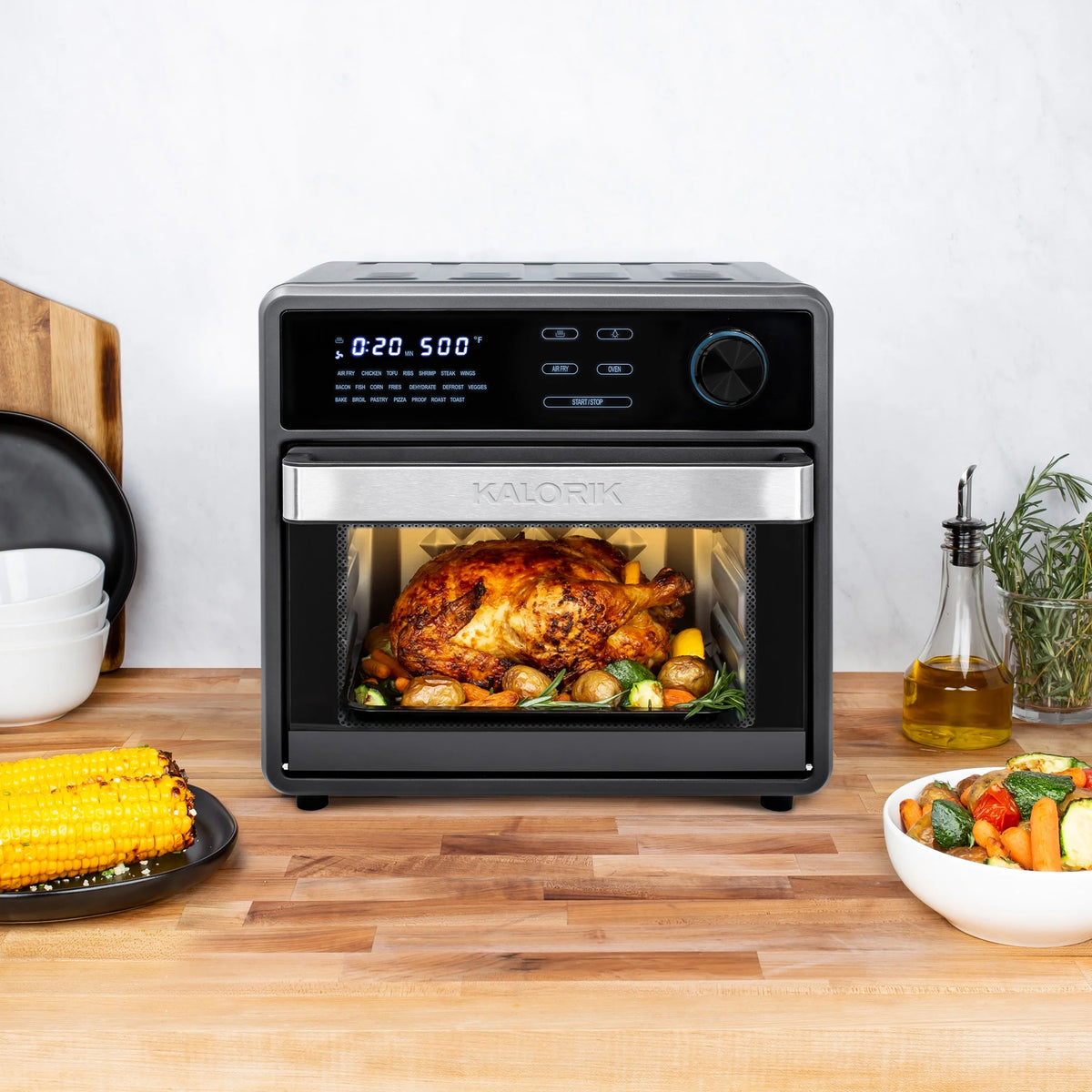 Kalorik? MAXX? Touch 16 Quart Air Fryer Oven, AFO 47804 BK