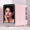 Car Refrigerator 6L Beauty M Irror LED Light Dormitory Mini Refrigerator Cosmetics Facial M Ask Refrigerator High-quality