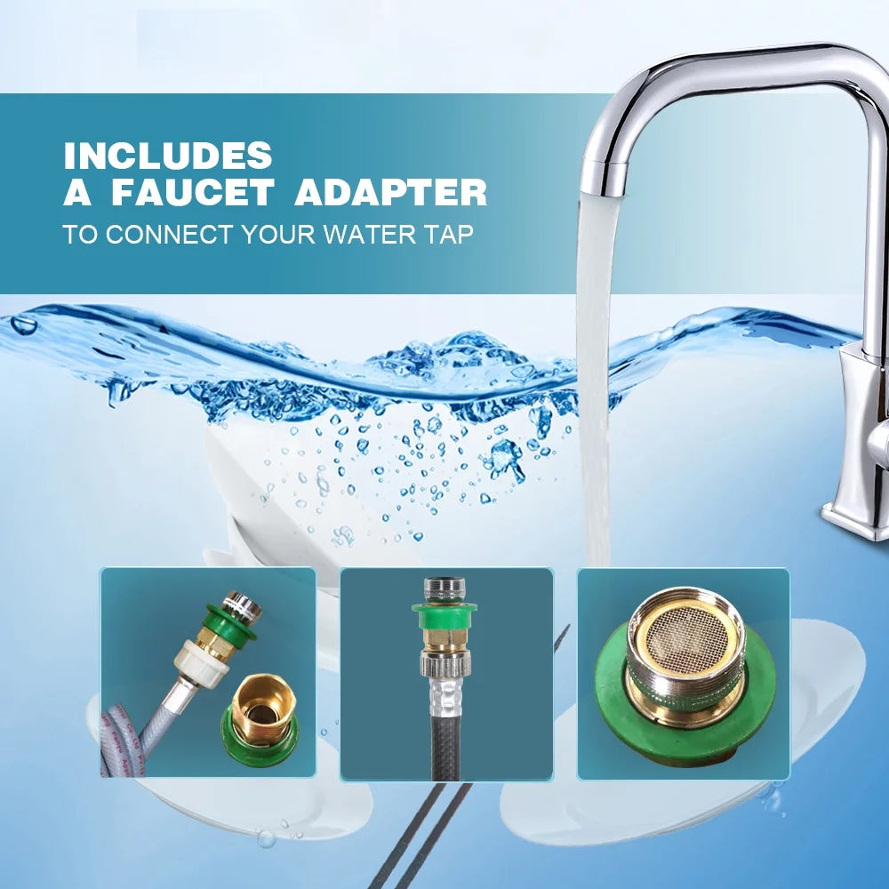 KAPAS KPS35-735H2 8 lbs Top Load Washing Machine with Built-in Pump and Long Drain Hose