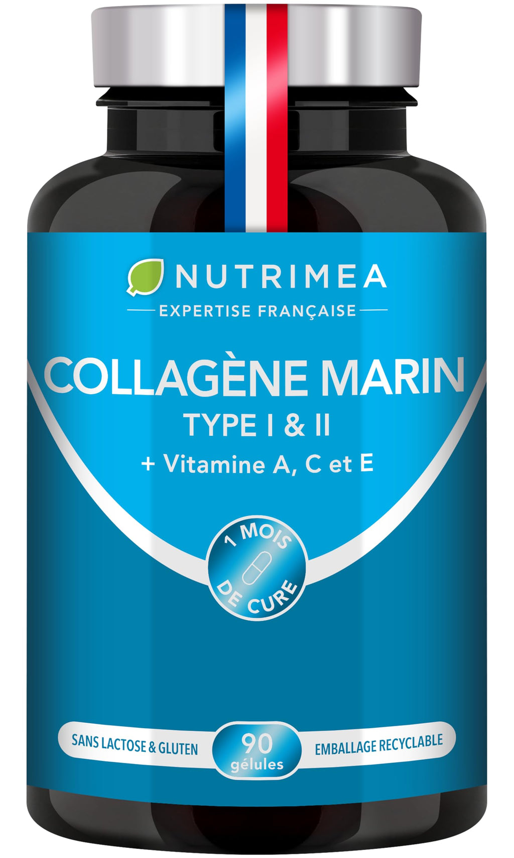 Collagene Marin | Types 1 & 2 Brevetés | Vitamines A, C & E Végétales