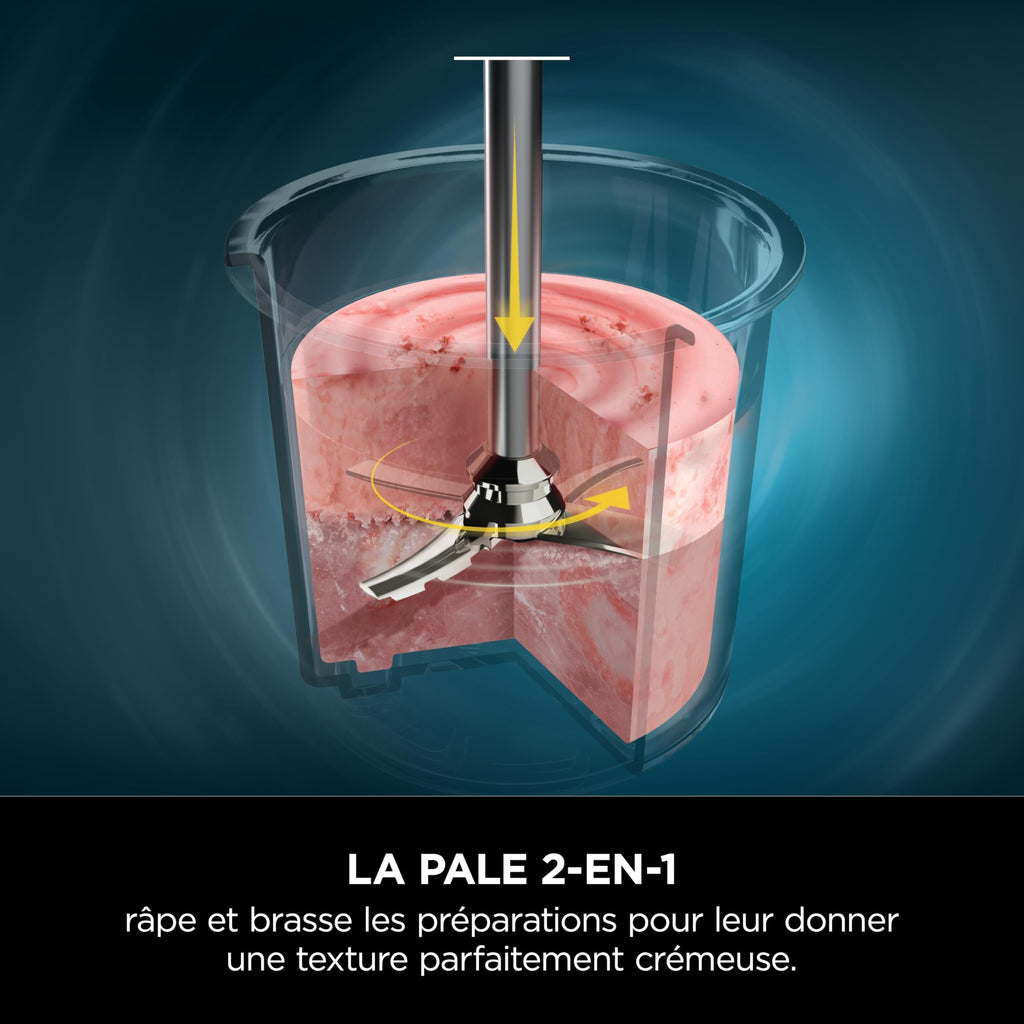 Ninja CREAMi machine à crème glacée et à desserts glacés NC302EU