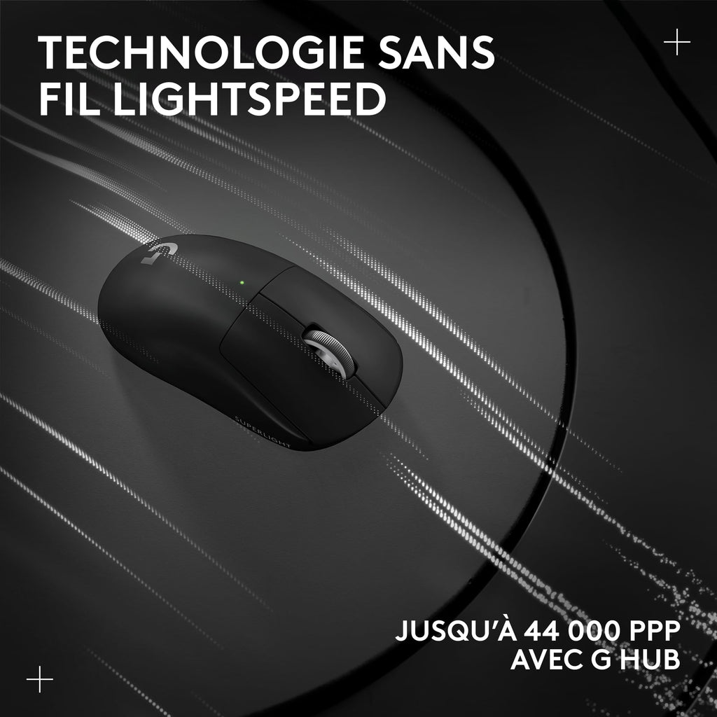 Logitech G PRO X SUPERLIGHT 2, souris gaming sans fil