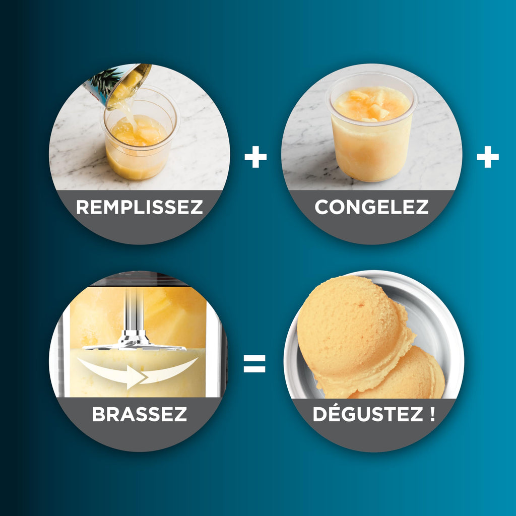 Ninja CREAMi machine à crème glacée et à desserts glacés NC302EU
