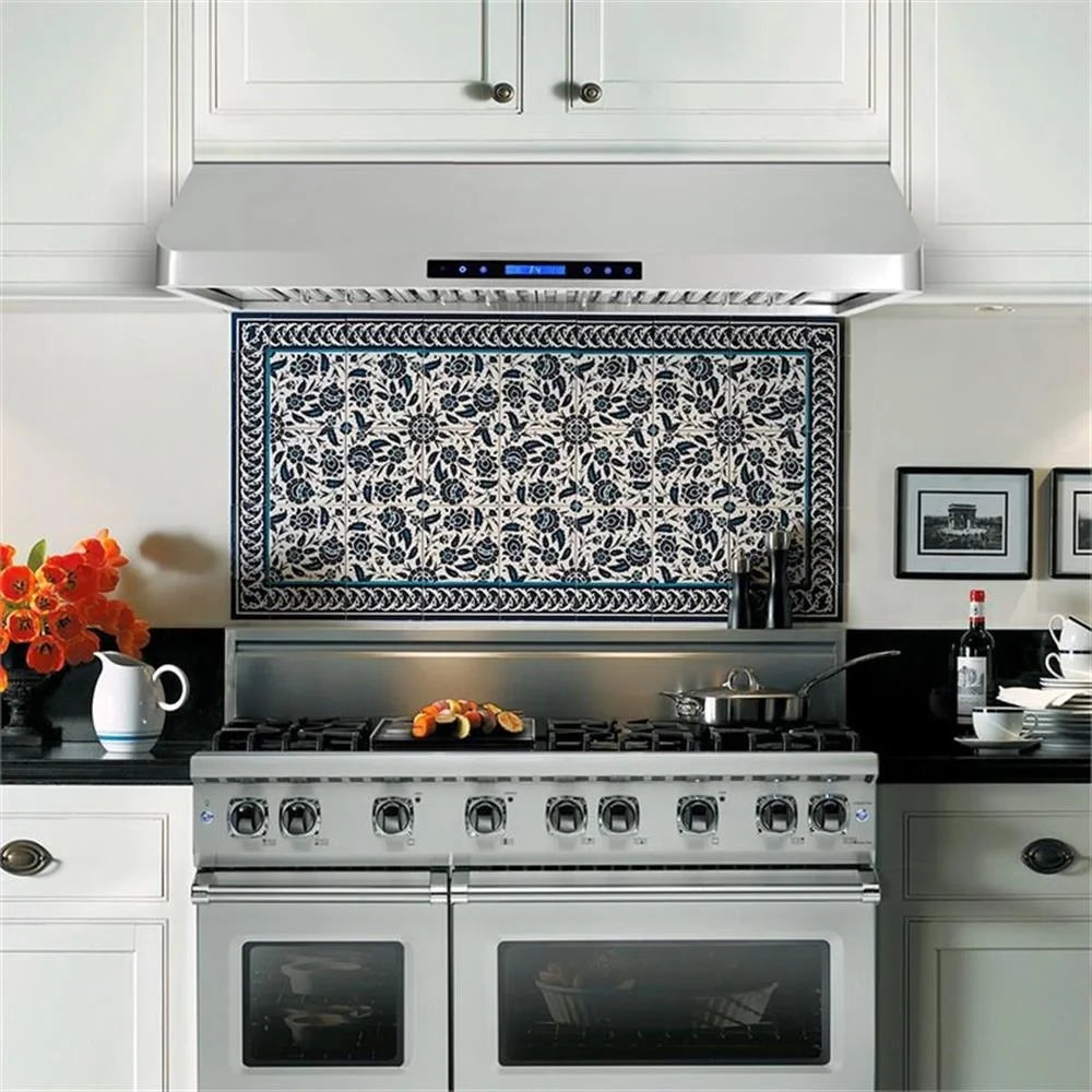Cosmo 48" Double Oven Gas Range & Range Hood & Dishwasher Set - Liquid Propane