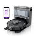 Shark PowerDetect? NeverTouch? Robot Vacuum and Mop, Self-Empty & Self-Refill, Bagless, 60-Day Debris Capacity HEPA Base, 30-Day Capacity Refill Tank, Pad Dry, RV2820YE