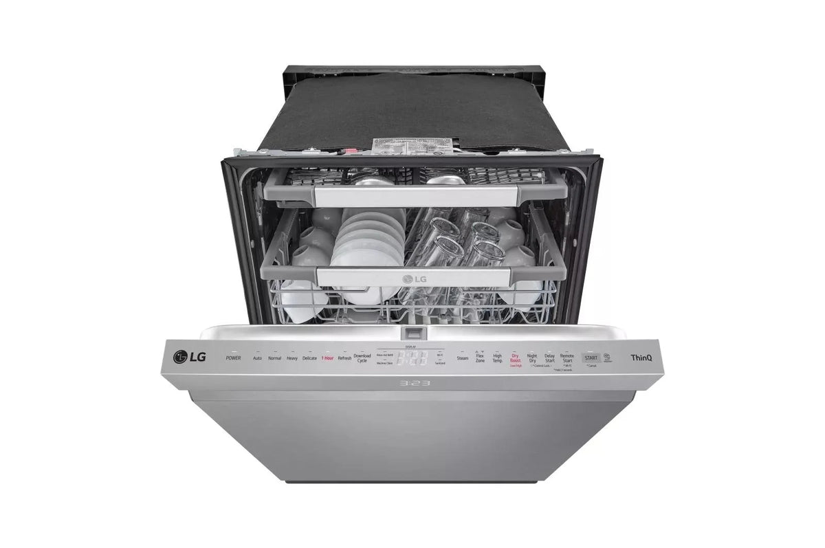 Lg Ldph7972 24" Wide 15 Place Setting Energy Star Rated Built-In Dishwasher - Stainless