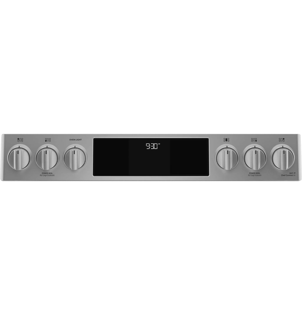 GE Profile PGS930YPFS 5.6 Cu. Ft. Stainless Steel Slide-In Gas Range
