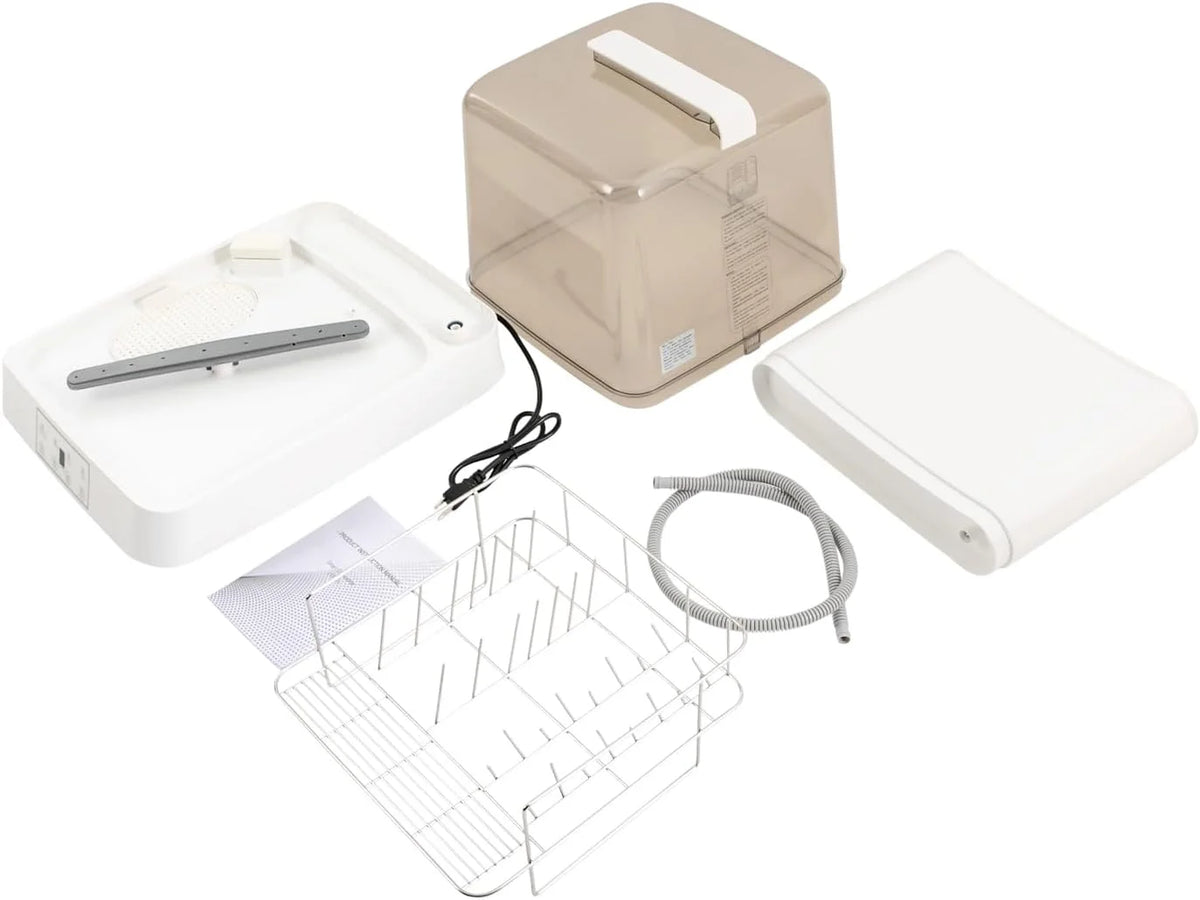 Portable Mini Dishwasher, Countertop Dishwasher, Transparent Design, with 360?�� Rotating Nozzle and Multiple Cleaning Modes, Automatic Dishwashing, for Apartments, Dormitories, and RVs