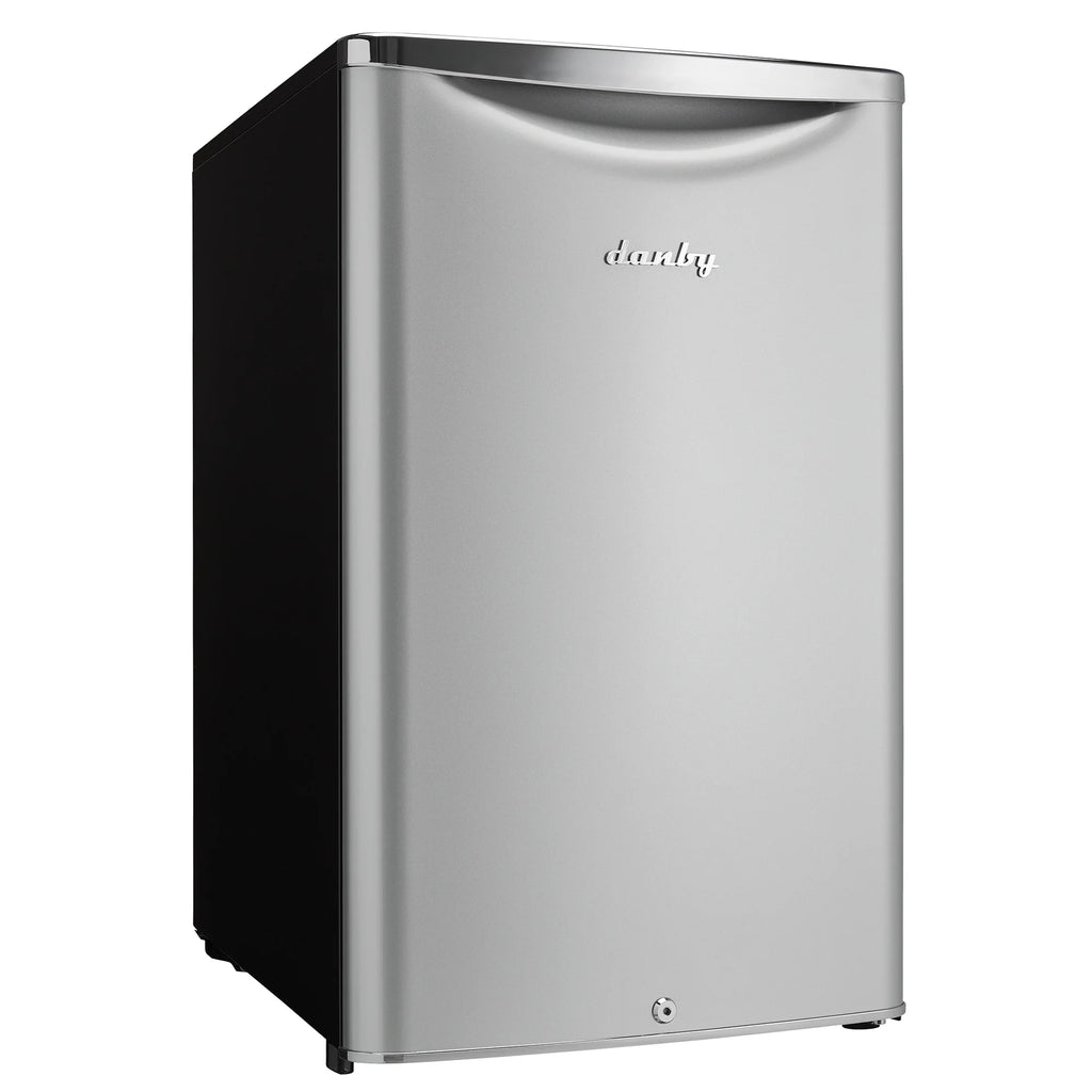 Danby 4.4 cu. ft. Retro Compact Fridge in Iridium Silver (DAR044A6DDB)