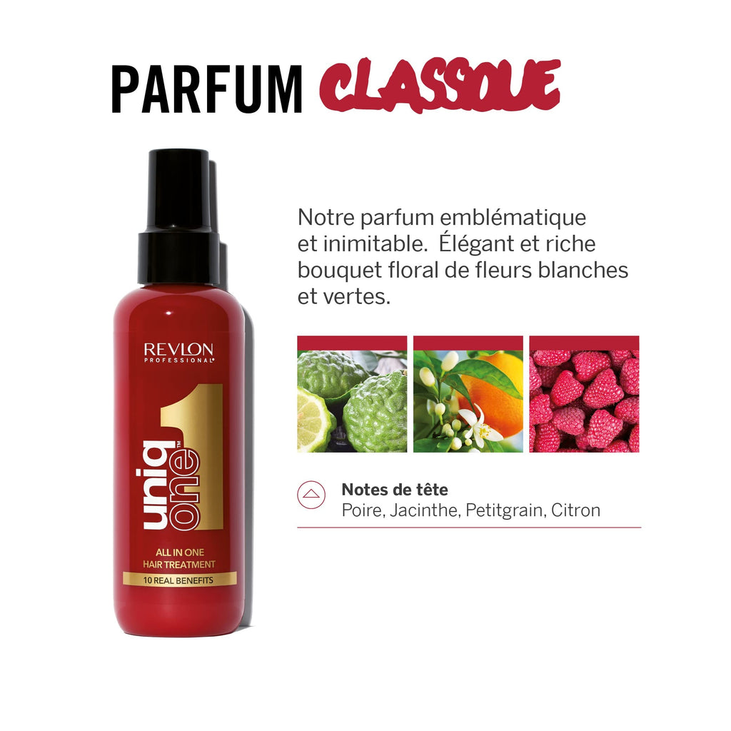 Revlon Professional UniqOne Masque Spray Sans Rinçage 10 En 1-150ml